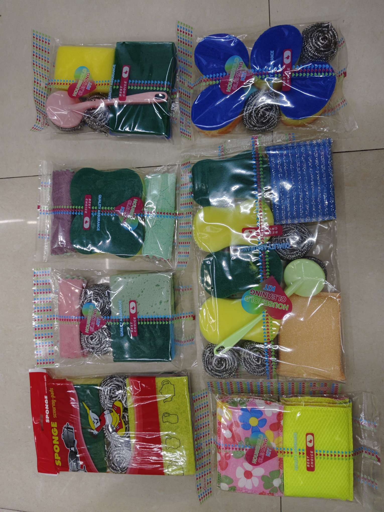 Item No. : JSJFW-32 Handle Sink Brush Sponge Cleaning Brush, Pot Brush, Multi-functional Brush detail image 18