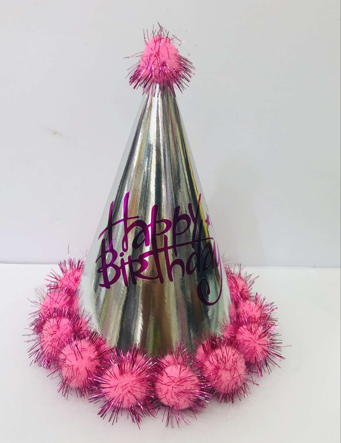 Hot Gold Birthday Hat details Picture