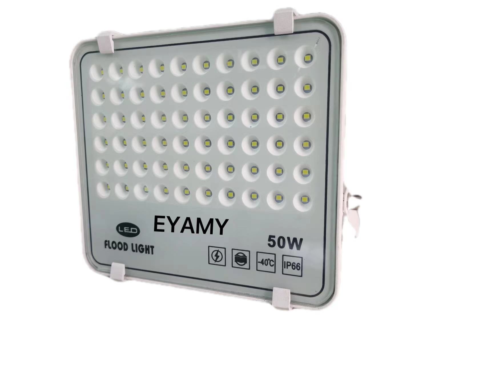 LED投光灯 足瓦IP66铝材广告投射灯户外大功率泛光 灯批发