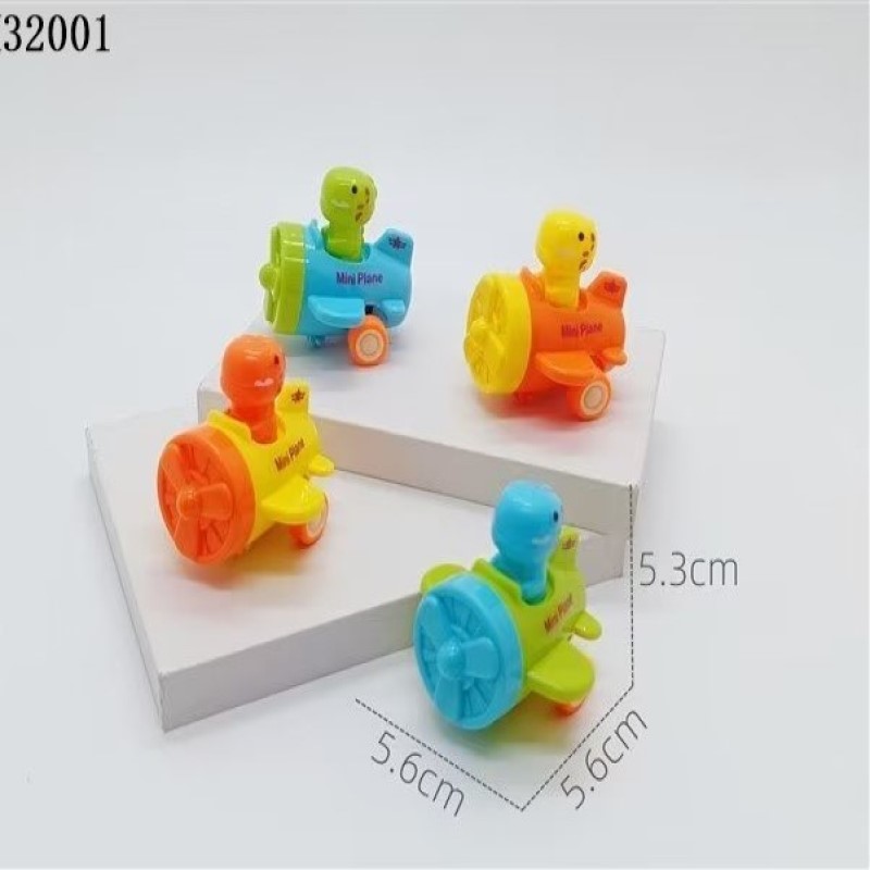 Mini airplane, rebound car, fun gashapon toys, kindergarten children's activity gifts