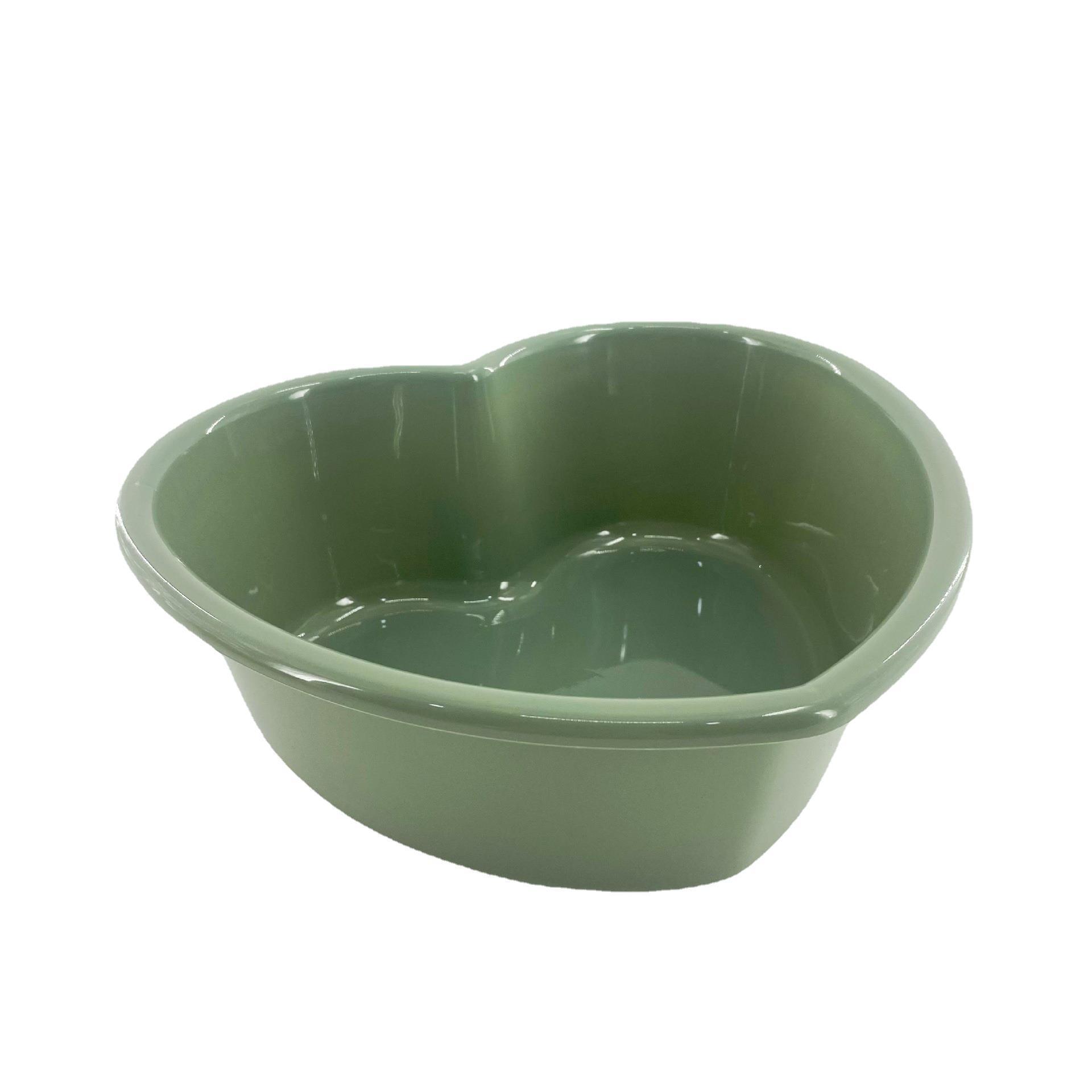 Y165-8002塑料脸盆婴儿成人洗脸盆学生宿舍洗衣盆桃心盆洗脚盆详情图6