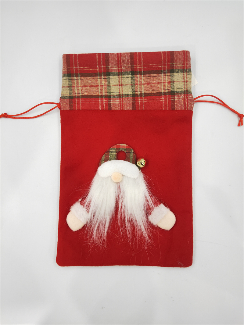 Cheung Chau Christmas Christmas Decorations Santa Claus Snowman Small Socks Christmas Tree Pendant Christmas Stocking Gift Bag Christmas Bag details Picture