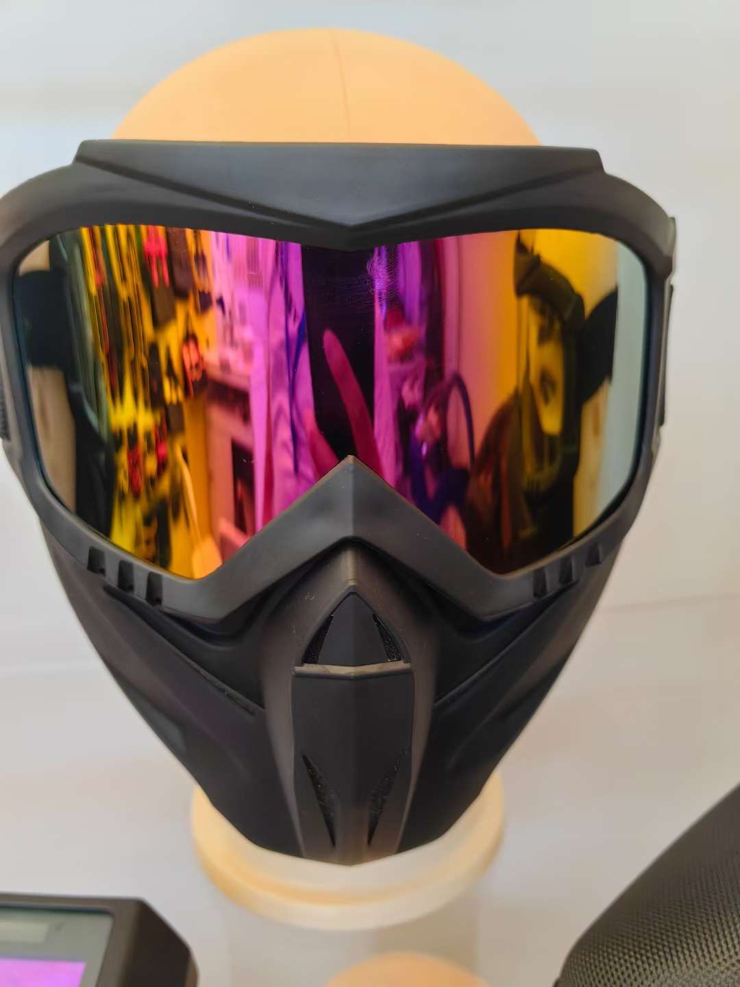 新款上市！骑行必备全脸防护面罩，防尘隔离，透气舒适，不买你会后悔！限时抢购中！详情图4