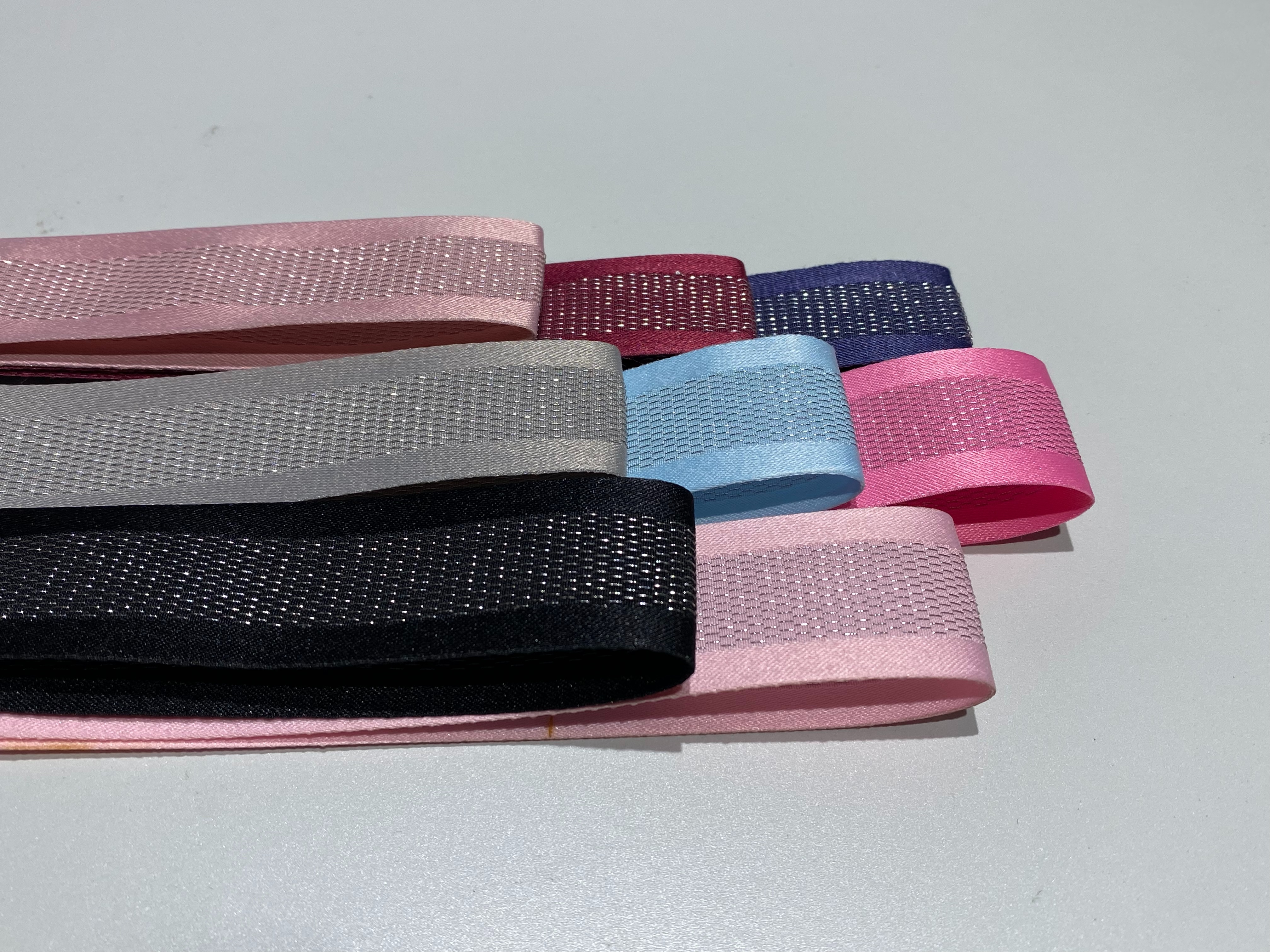 Jianjian Classic woven ribbon silver thread ribbon clothing accessories Gift box packaging accessories details Picture