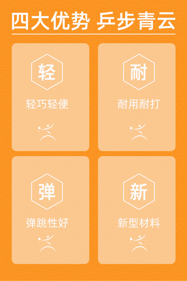 正品胜派LH-8035A/B五星级乒乓球黄色白色标准直径尺寸落点精准高分子材质乒乓球成人性训练标准乒乓球详情2