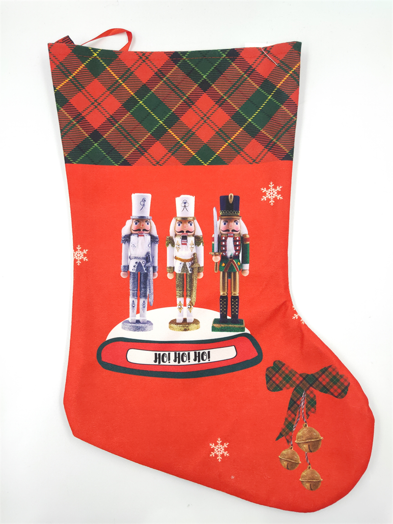 Cheung Chau Christmas Classic Christmas Hot Selling Christmas Socks Candy Bag Santa Claus Cartoon Socks Christmas Tree Pendant Fabric Series Specification drawing