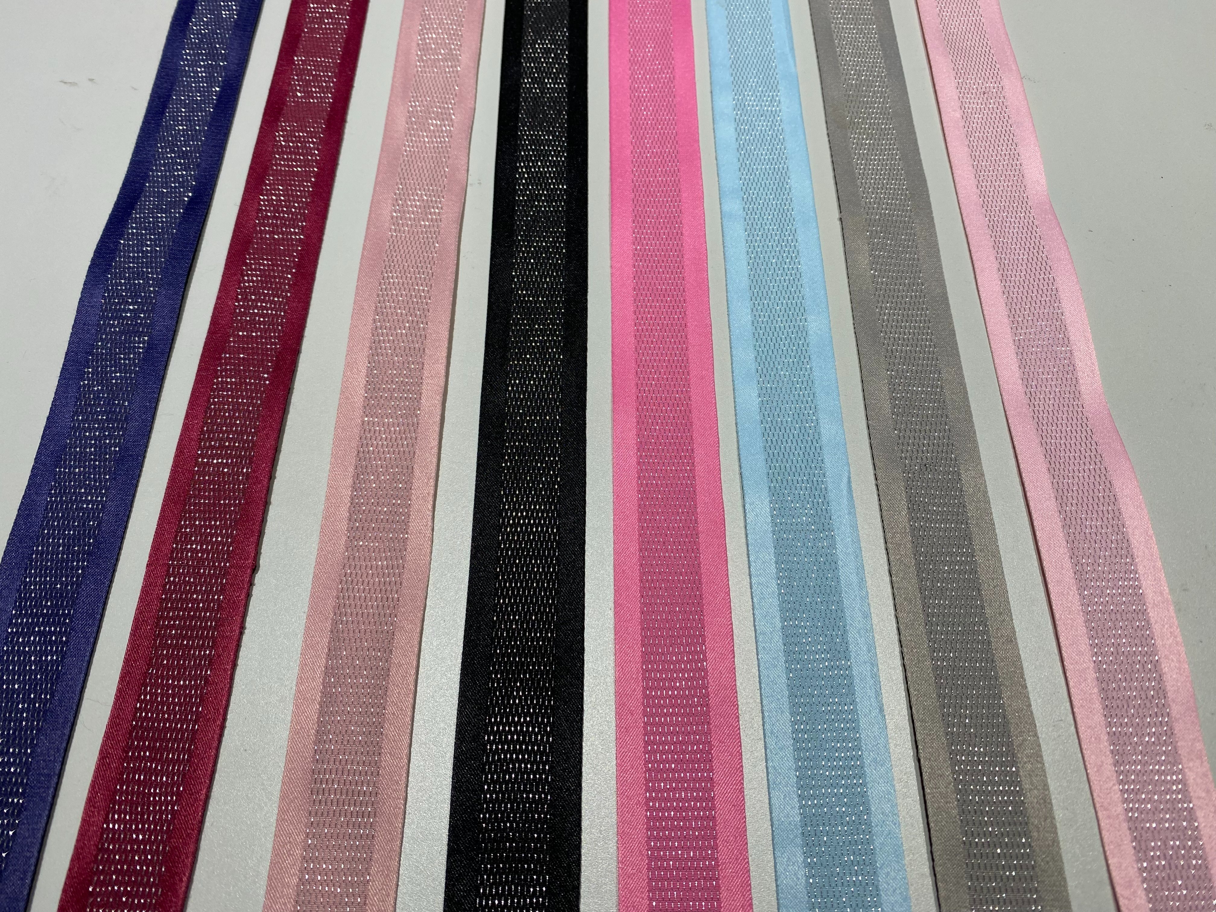 Jianjian Classic woven ribbon silver thread ribbon clothing accessories Gift box packaging accessories