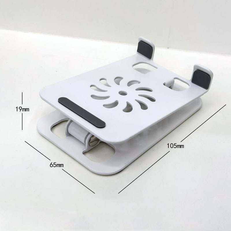 YL-904 Iron Desktop Folding phone Stand, Metal rotatable phone stand, IPAD tablet desktop phone stand, lazy person's stand Item Picture