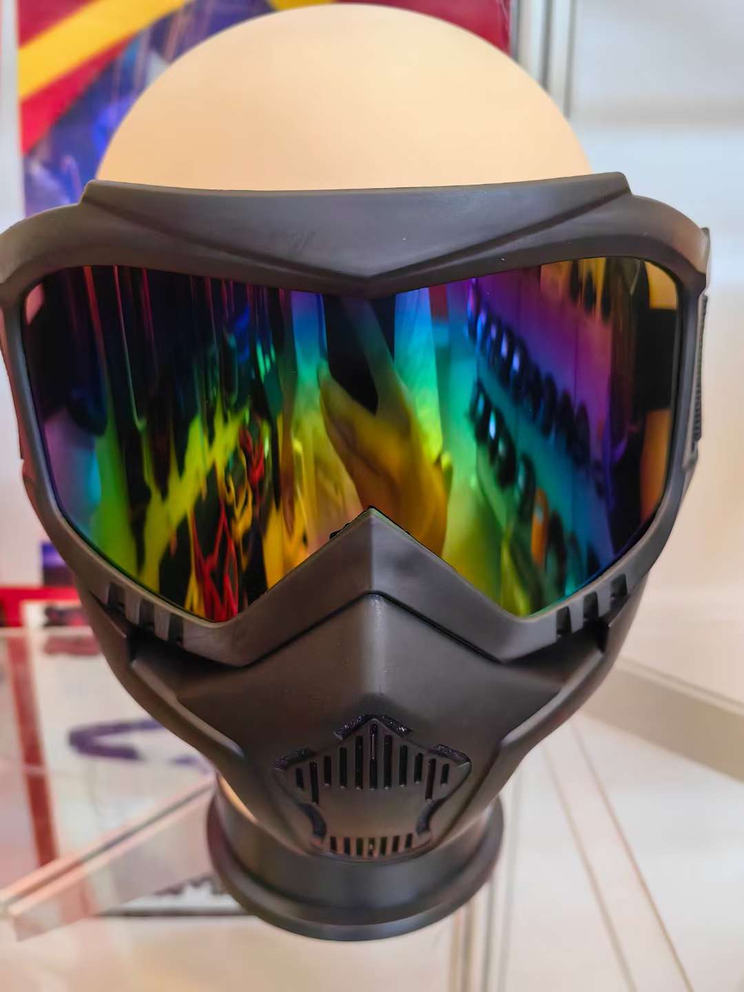 新款上市！骑行必备全脸防护面罩，防尘隔离，透气舒适，不买你会后悔！限时抢购中！详情图5