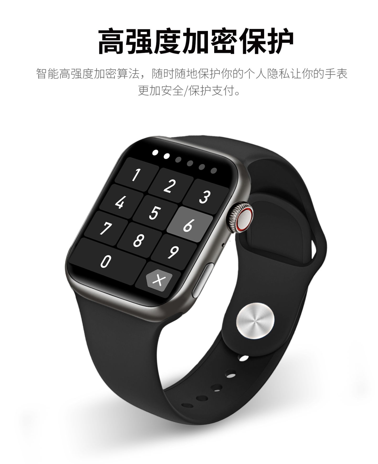 LEFIT勒菲特 watch7plus支付型智能蓝牙通话手表多功能运动手表详情9