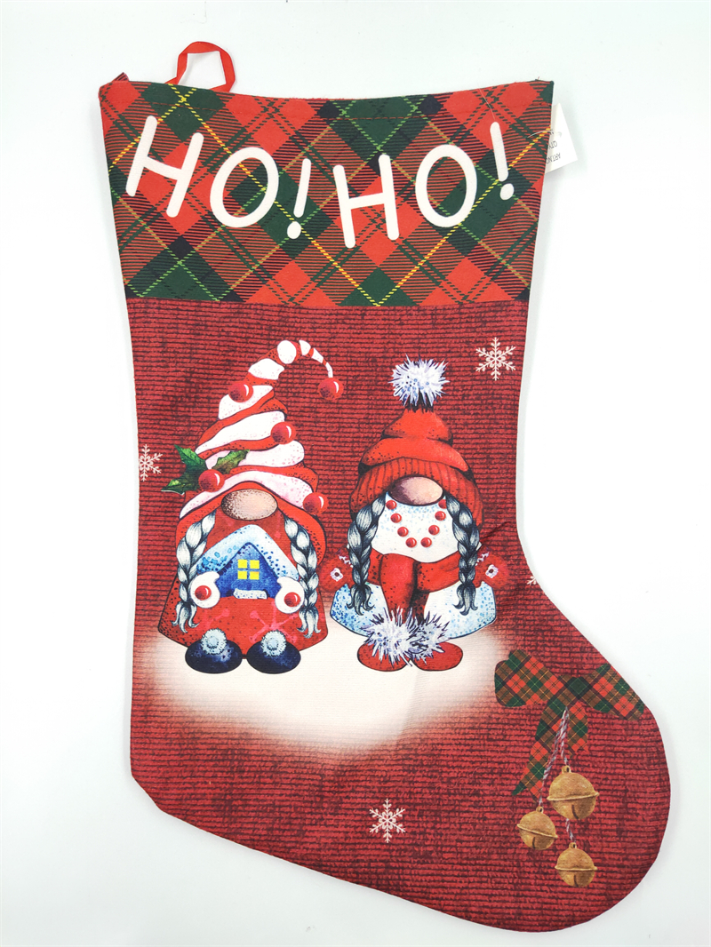 Cheung Chau Christmas Classic Christmas Hot Selling Christmas Socks Candy Bag Santa Claus Cartoon Socks Christmas Tree Pendant Fabric Series Item Picture
