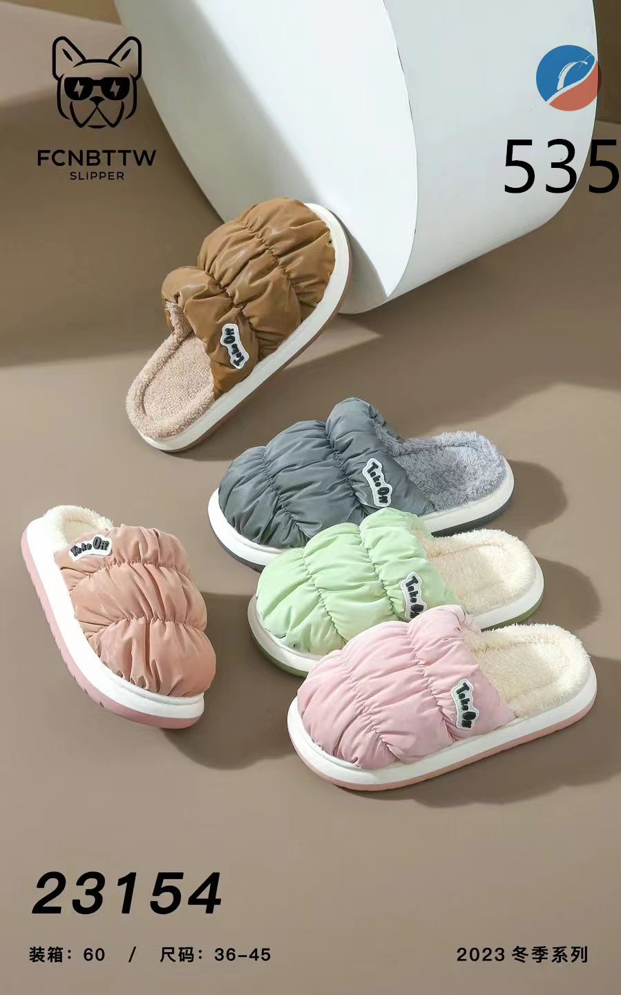 Cotton slipper women's winter month shoes Indoor home plus cashmere warm thick sole fluffy mop couple cotton slipper winter