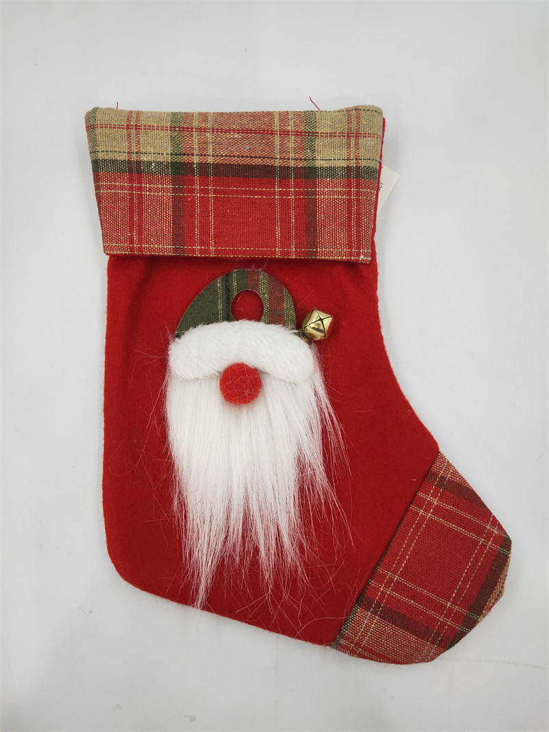 Cheung Chau Christmas Christmas Decorations Santa Claus Snowman Small Socks Christmas Tree Pendant Christmas Stocking Gift Bag Application Scenario