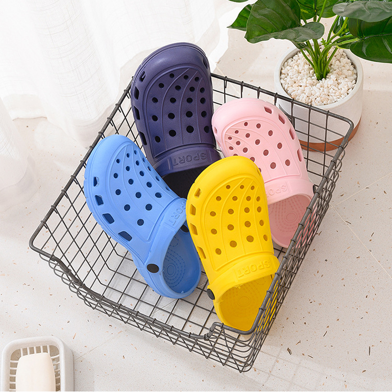 New women's summer beach shoes for foreign trade, Baotou flat, breathable and versatile, student large-head slippers for outerwear, casual drifting shoes details Picture