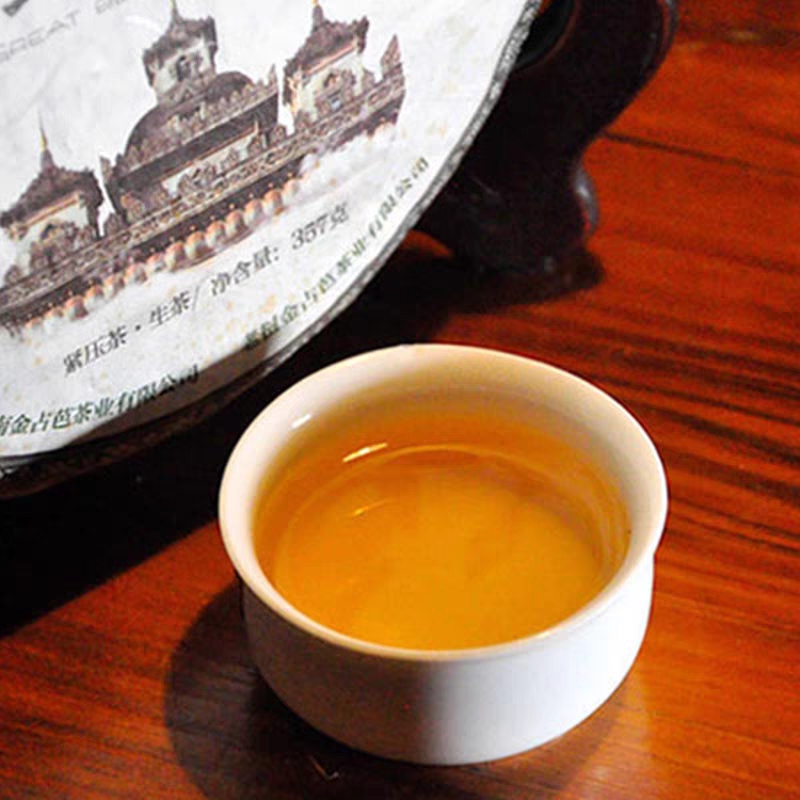 老挝金占芭300年古树生茶-凯旋门生普2014年详情图4