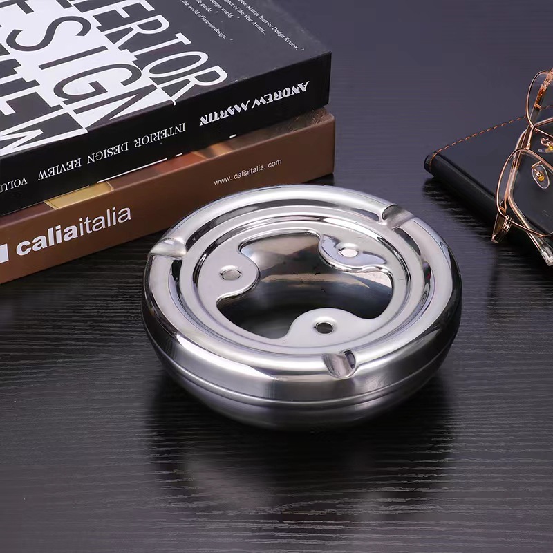 飞碟烟缸/特厚时尚/多款烟灰缸/家用不锈钢/烟灰缸网吧/客厅装饰/古铜色防摔/创DF/TRADING HOUSE细节图