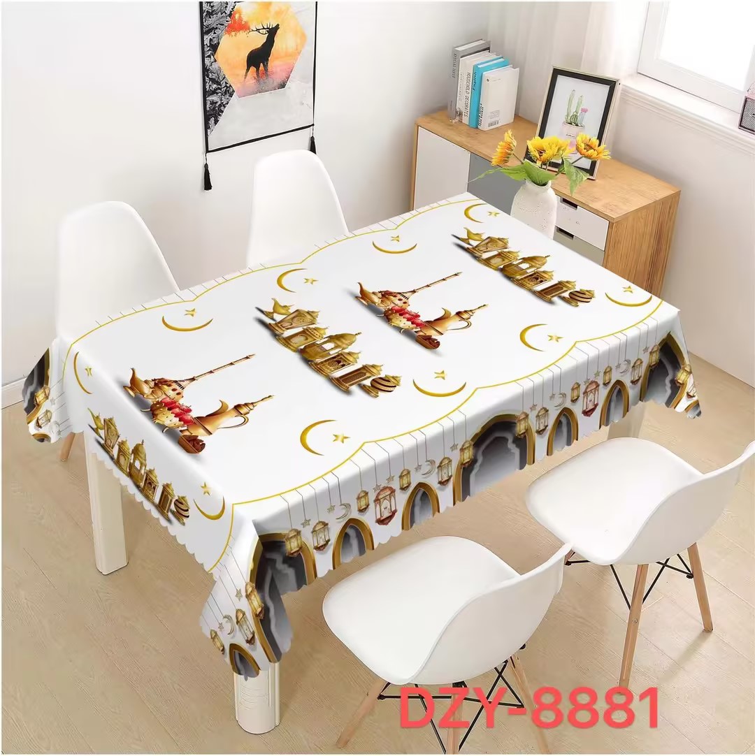 1.37X30 Simple Line Pvc Table Mat Waterproof, Oil-Proof And Hot-Proof Table Cloth Tv Cabinet Mat Table Mat Application Scenario