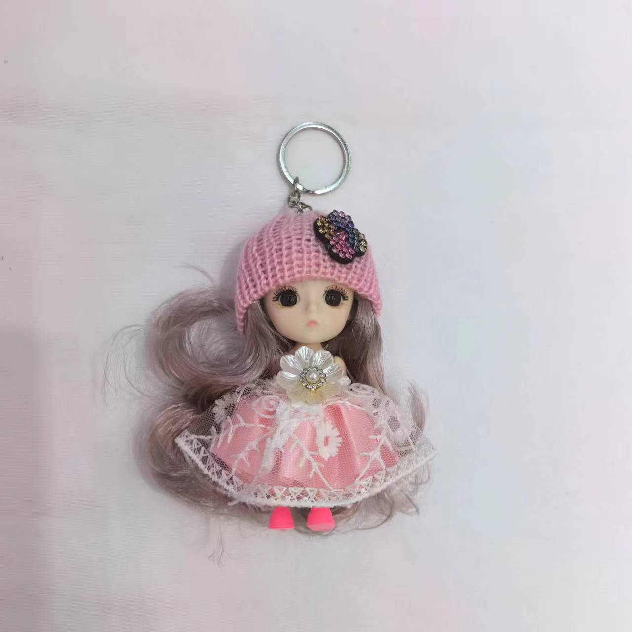 Exquisite and cute doll pendant, cartoon doll keychain pendant, beautiful and cute pendant Item Picture