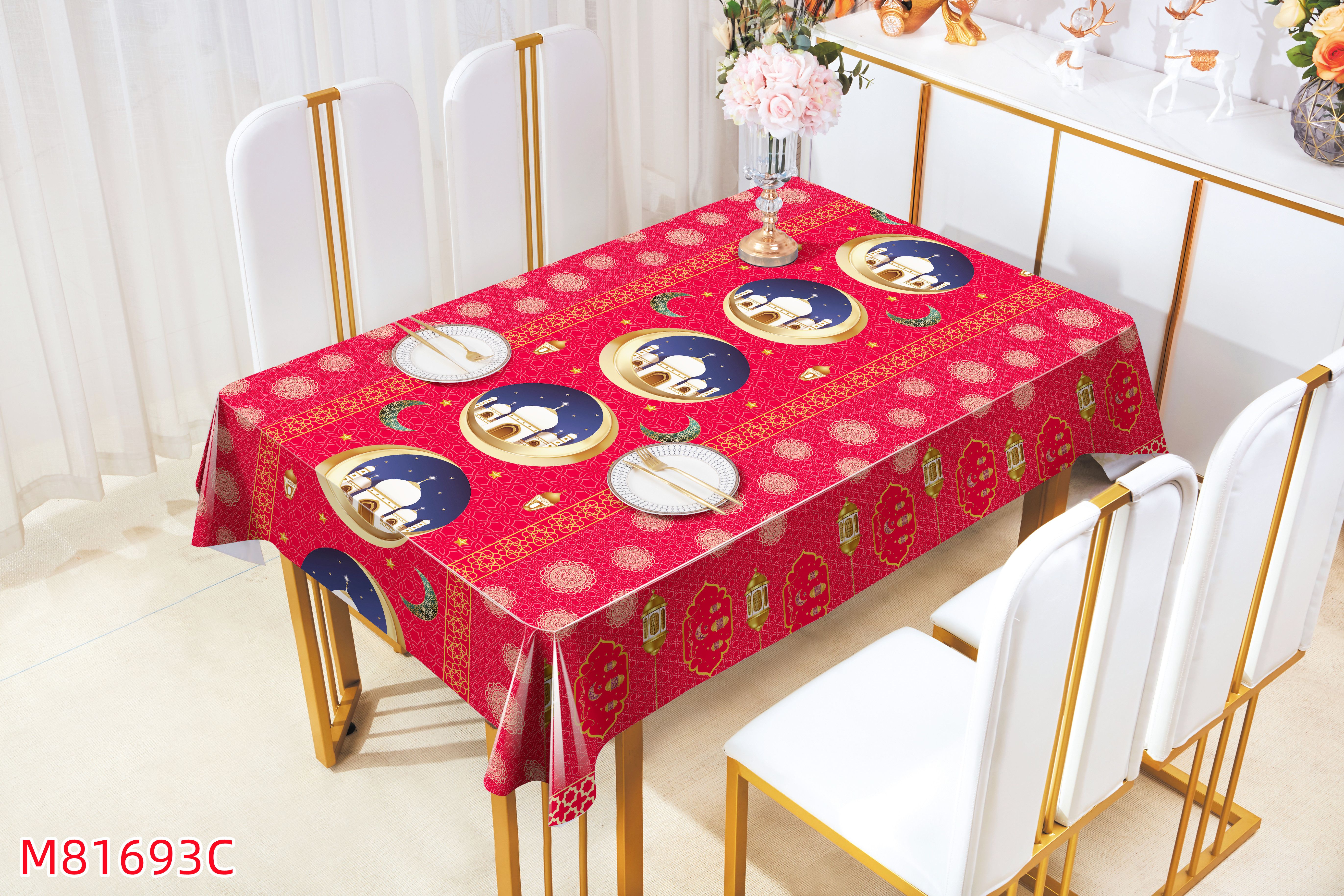 1.37X30 Simple Line Pvc Table Mat Waterproof, Oil-Proof And Hot-Proof Table Cloth Tv Cabinet Mat Table Mat Specification drawing
