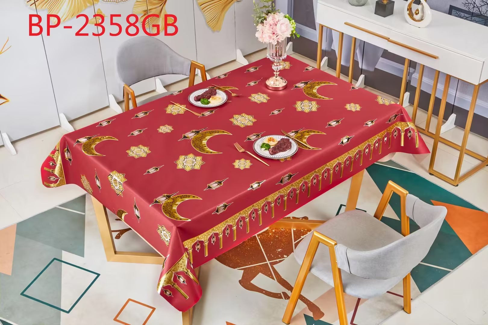 桌布餐垫实物图