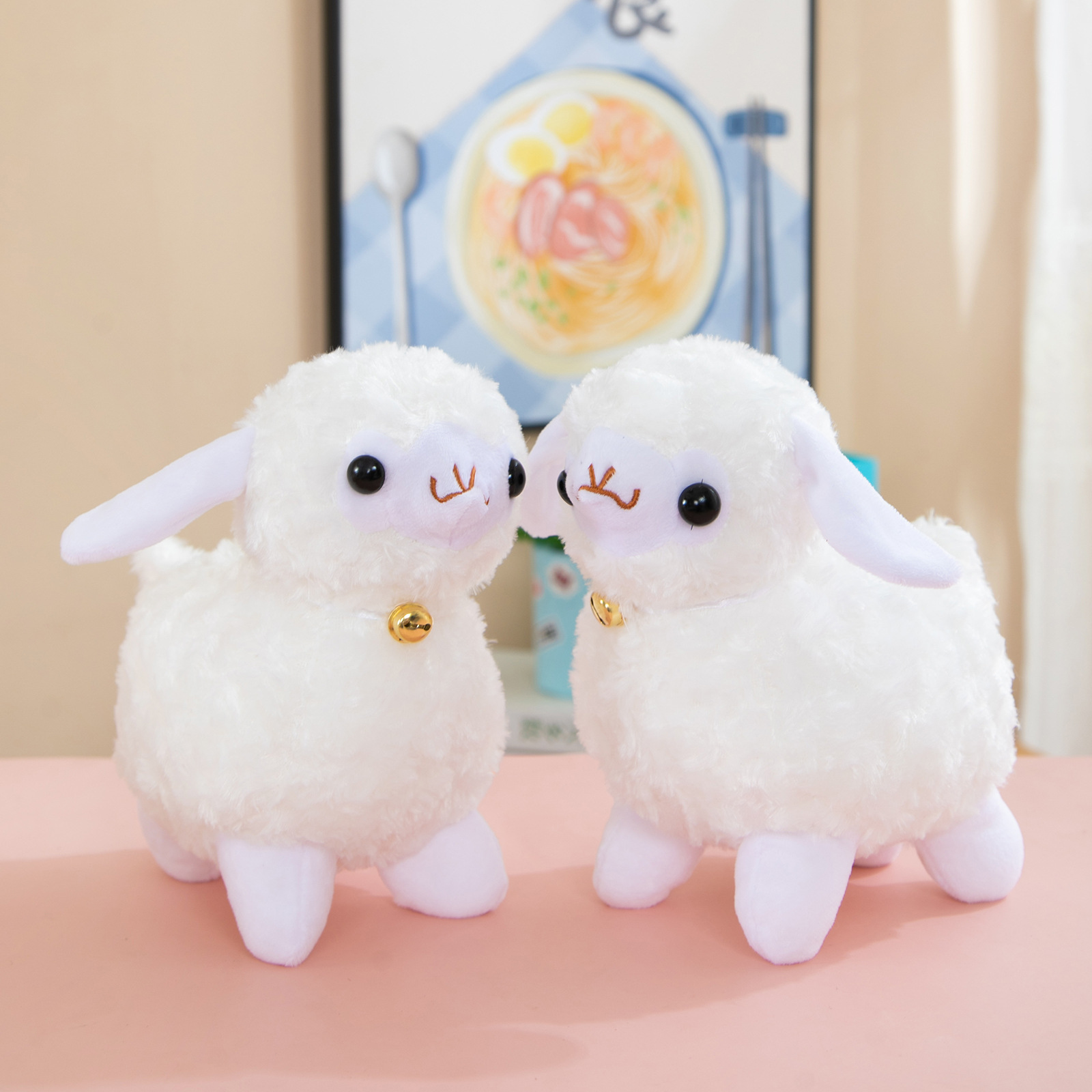 Rabbit plush toys, children's plush toy figurines, cute radish animal plush cartoon dolls, children Application Scenario