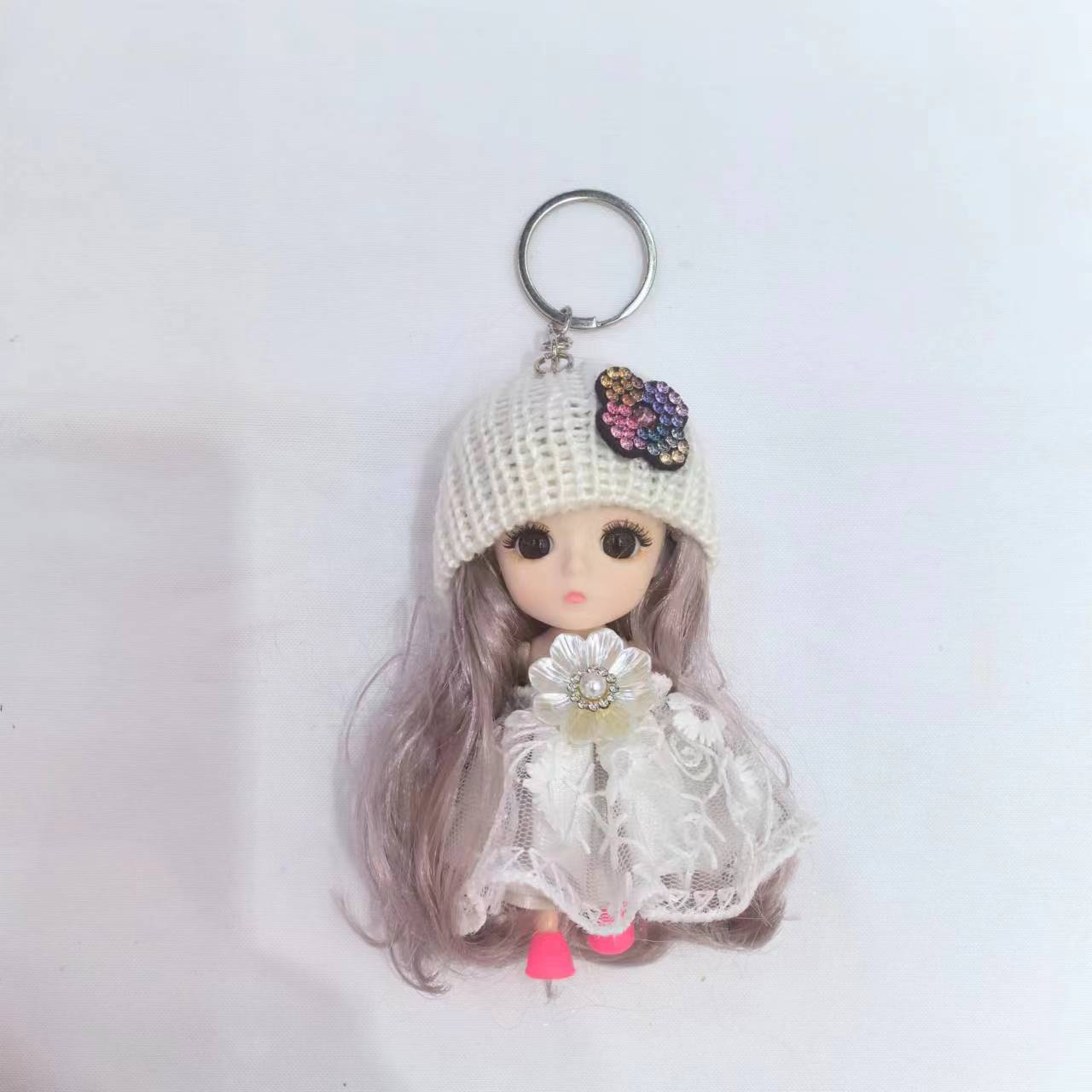 Exquisite and cute doll pendant, cartoon doll keychain pendant, beautiful and cute pendant details Picture