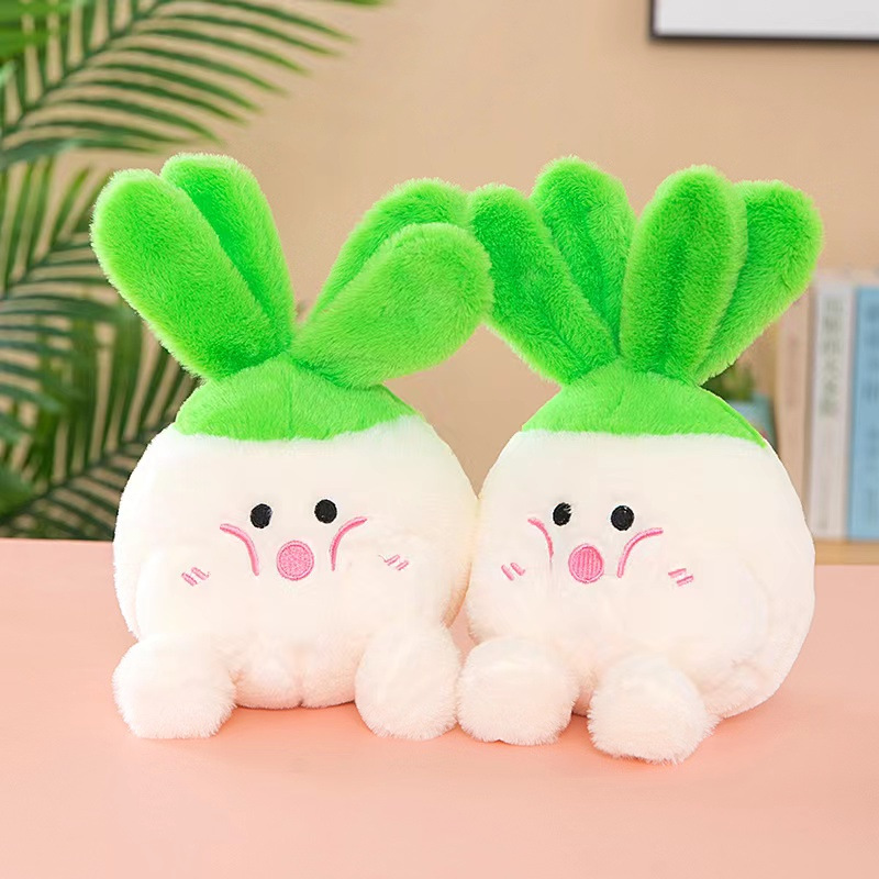 Rabbit plush toys, children's plush toy figurines, cute radish animal plush cartoon dolls, children details Picture