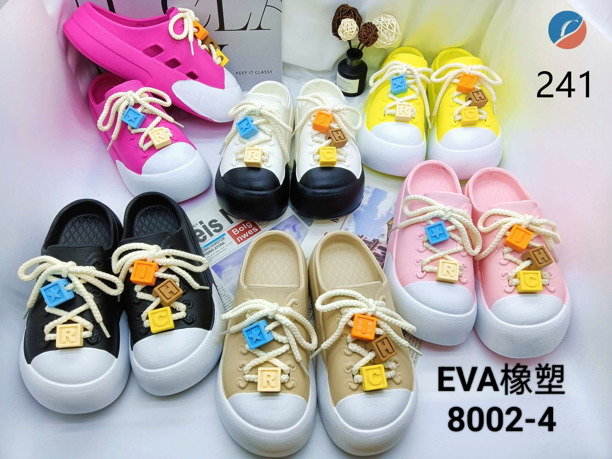 Original design of a small crowd of students party platform women's shoes can step on two wear small white shoes