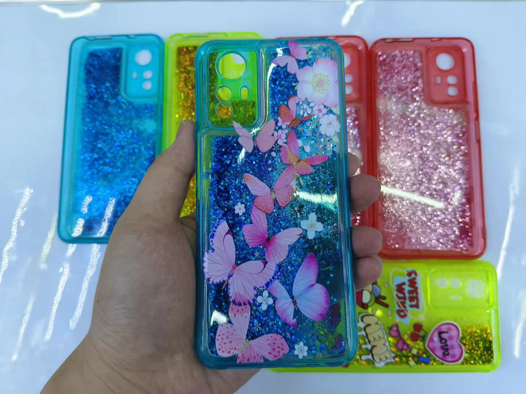 Color printed sand phone case Specification image