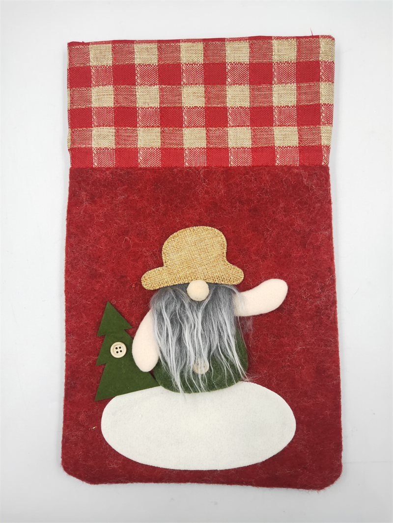 Cheung Chau Christmas Christmas Explosion Cartoon Christmas Gift Bag Christmas Snowman Old Man Pattern Christmas Decoration Gift Bag Pendant details Picture