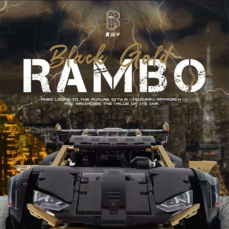 K Box 10600STO Sports car building blocks car Assembly high-difficulty mechanical Set Adult Boy Birthday Gift Application Scenario