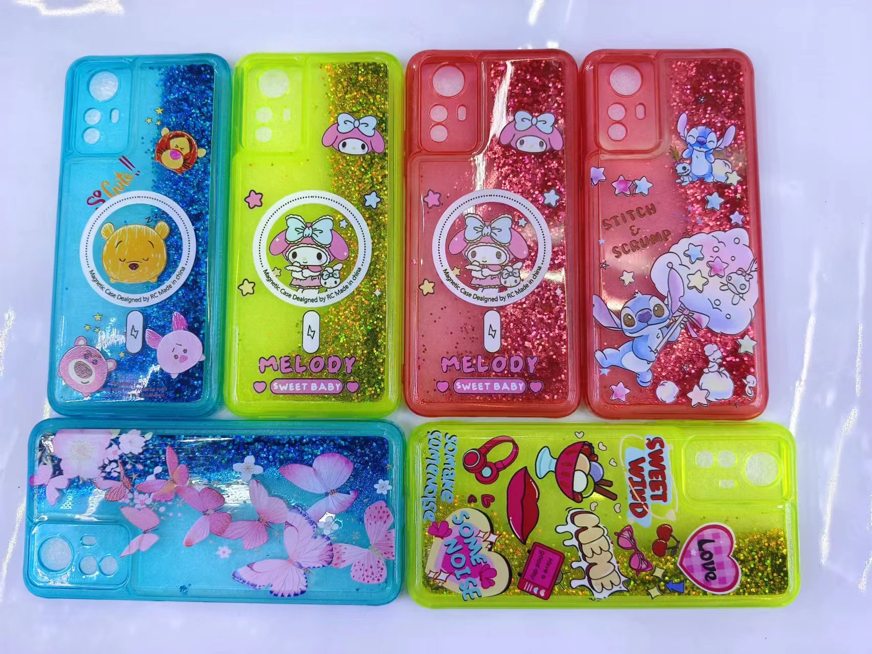 Color printed sand phone case details Picture