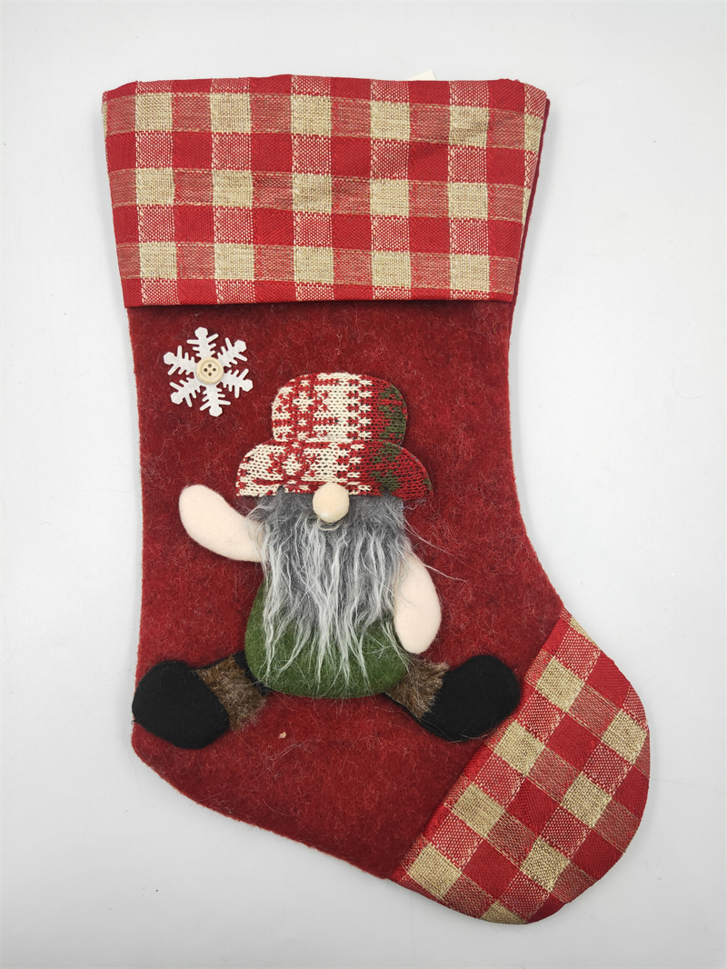 Cheung Chau Christmas Christmas Cross Border Hot Christmas Stocking Gift Christmas Snowman Old Man Pattern Christmas Decoration Pendant Gift Application Scenario