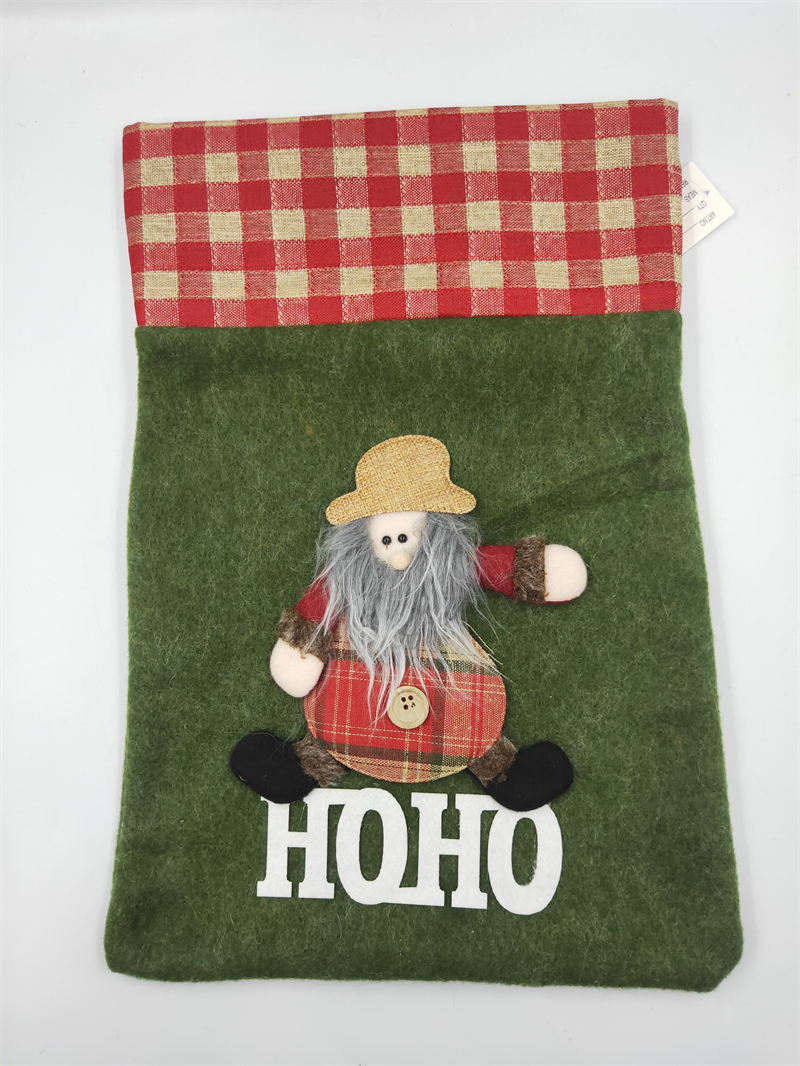 Cheung Chau Christmas Christmas Explosion Cartoon Christmas Gift Bag Christmas Snowman Old Man Pattern Christmas Decoration Gift Bag Pendant Item Picture