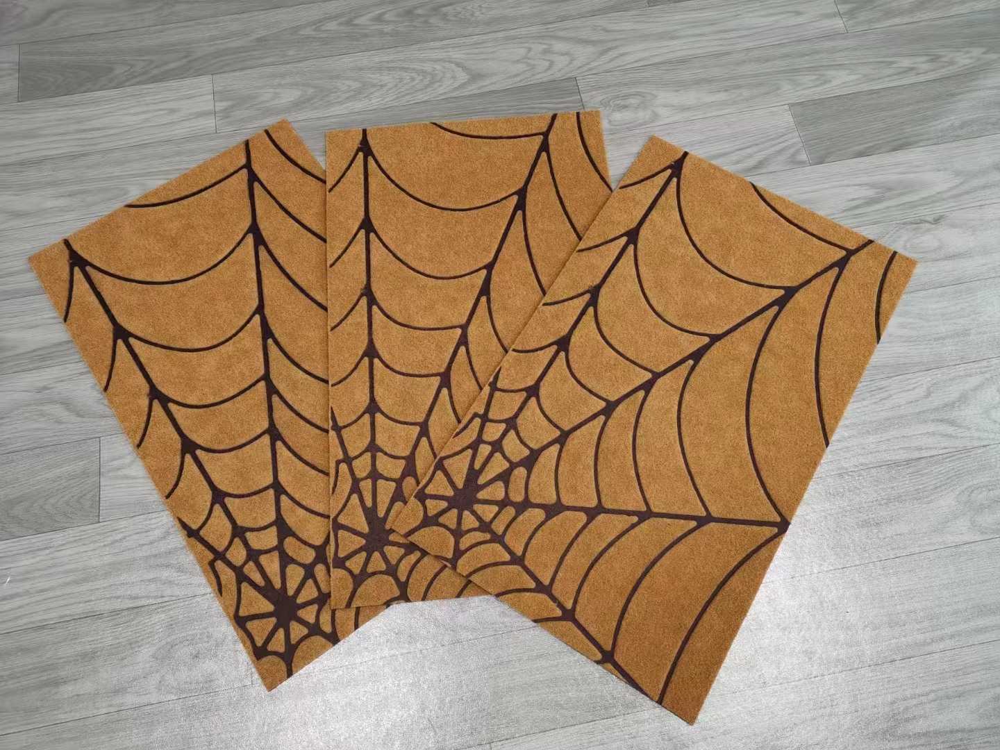 Thick PVC base thick-thread imitation coconut palm two-color embossed floor mat, rubbing mat, door mat, foot mat, indoor mat, household mat, and mud scraper mat, 6mm thick, 45*75CM in size, with multiple patterns to choose from Specification drawing