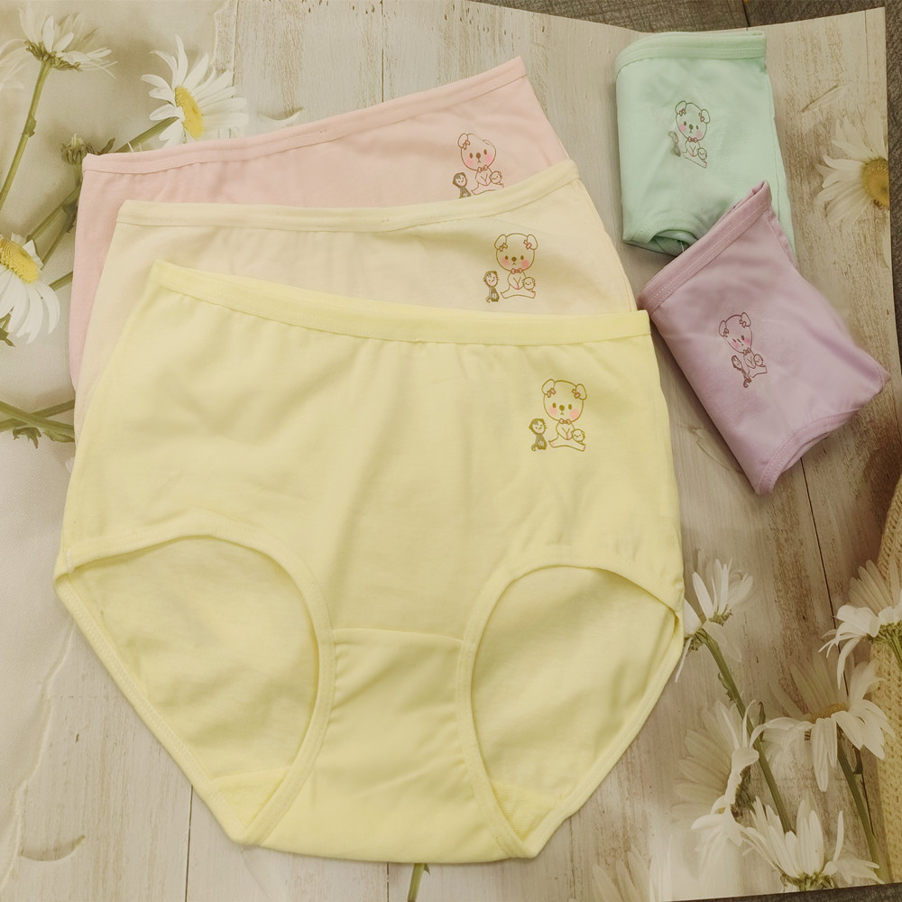 少女内裤棉中学生发育期初中高中生女孩棉三角裤