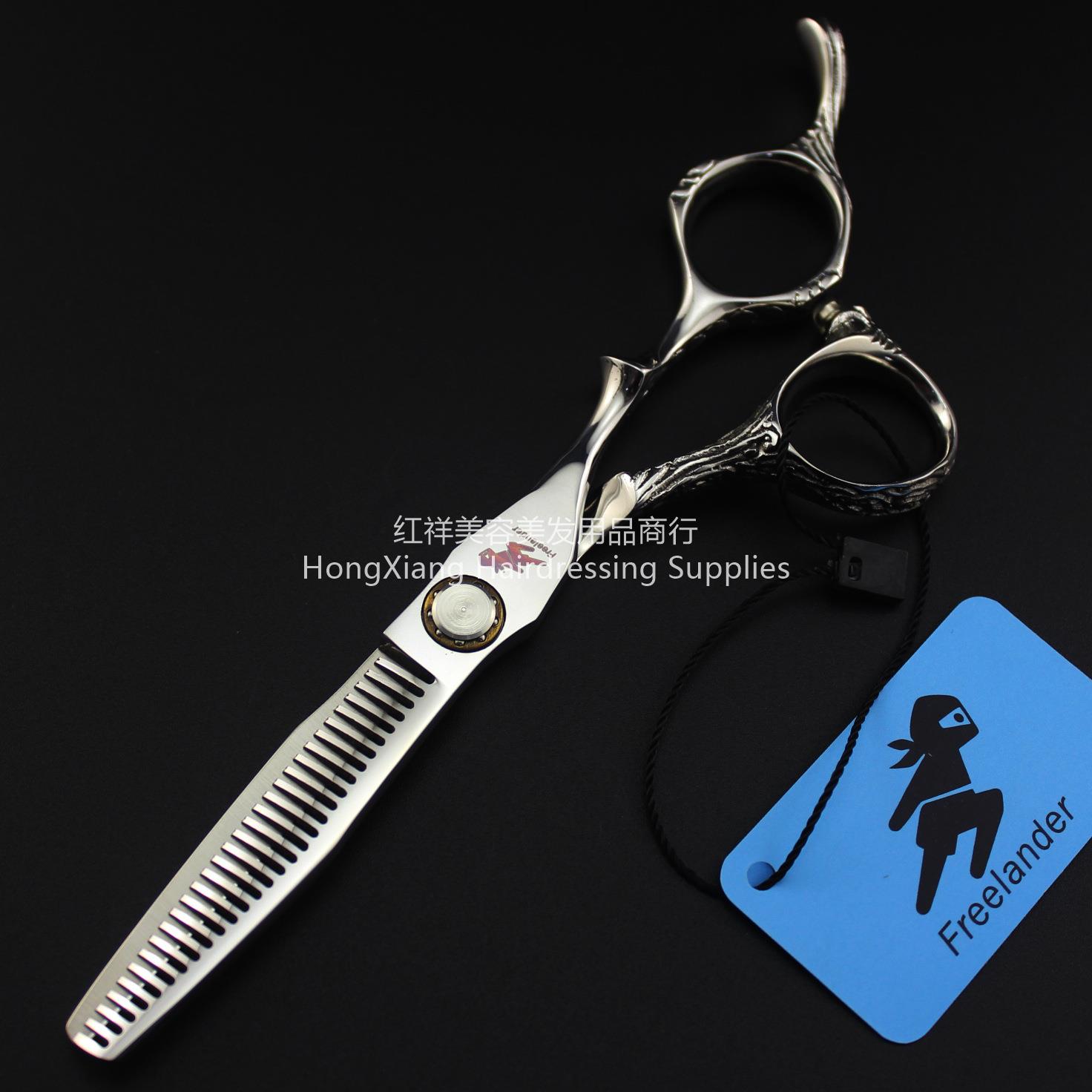 6.0 inch hair scissors Hair scissors Flat scissors bangs scissors Teeth scissors thin bearing scissors