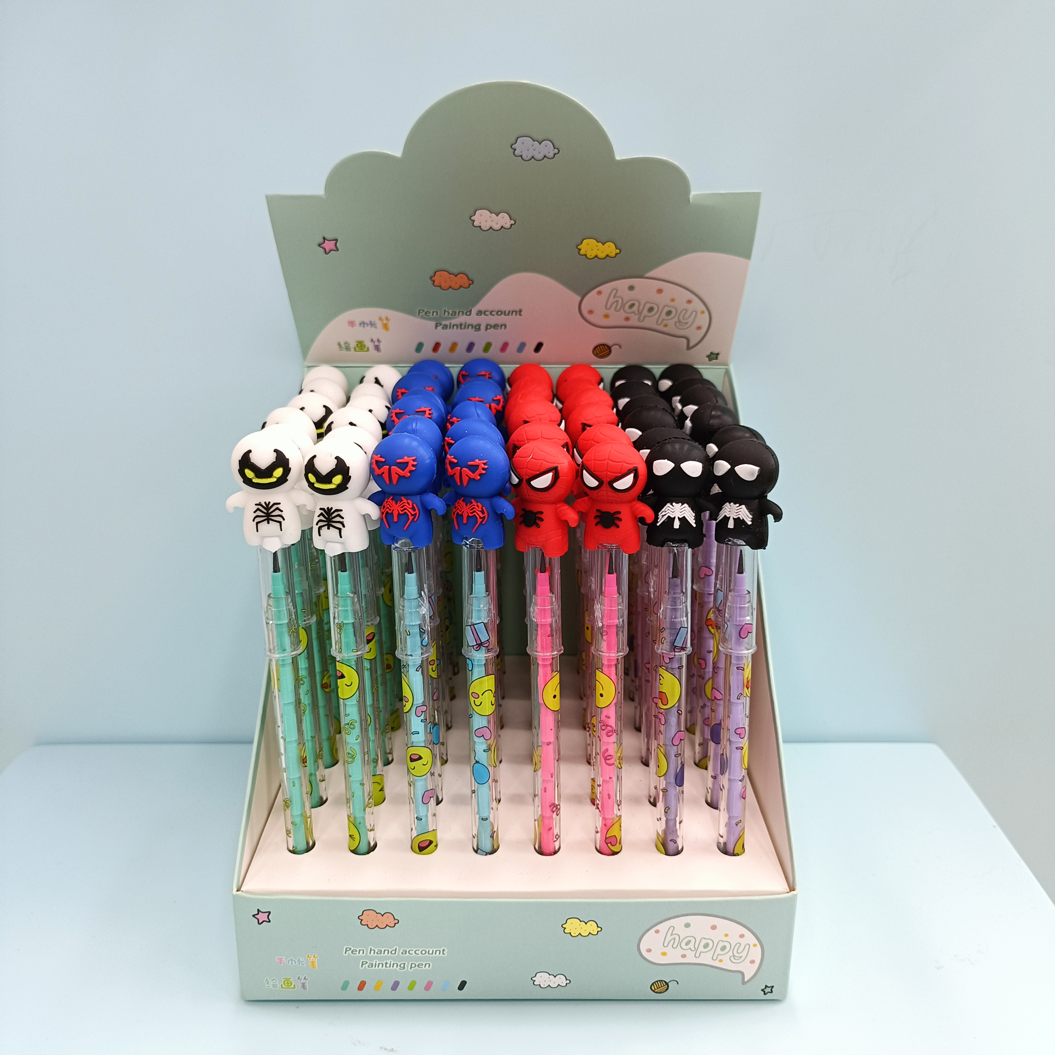 Creative cartoon cute school supplies for primary school students without sharpening pencils