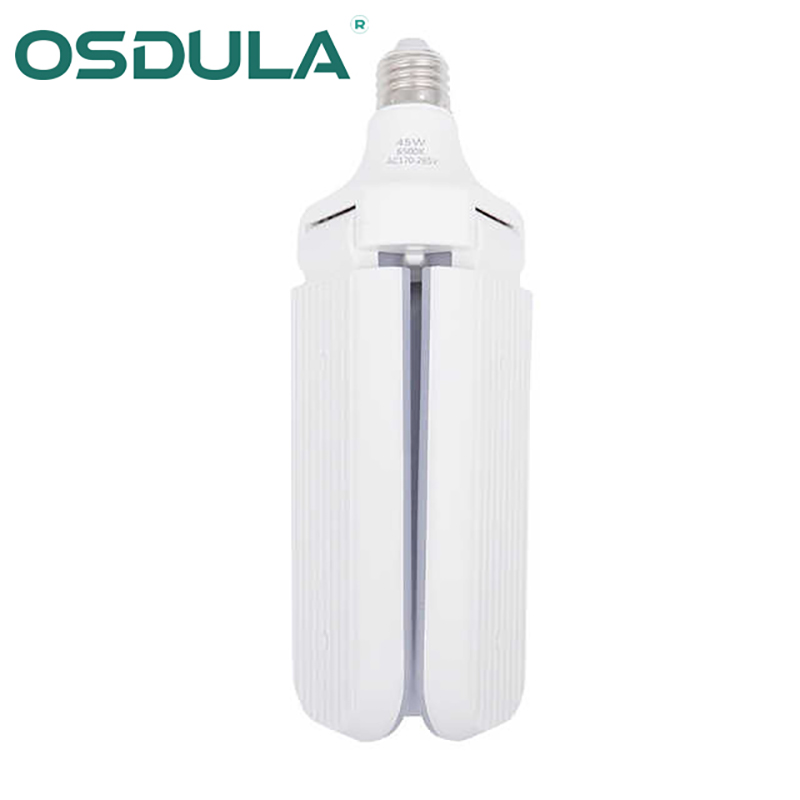 Screw Foldable Leaf Lamp Three-Leaf Lamp Four-Leaf Lamp Opposite Sex Lamp Deformation Lamp Led Folding Deformation Lamp Wholesale Specification drawing