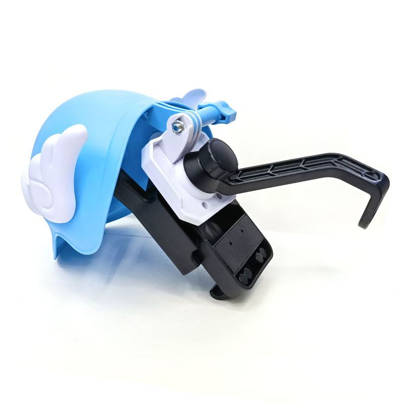 ZM-025、026小头盔手机支架电动电瓶摩托车手机架导航外卖骑手塑料自行车手机支架夹详情13