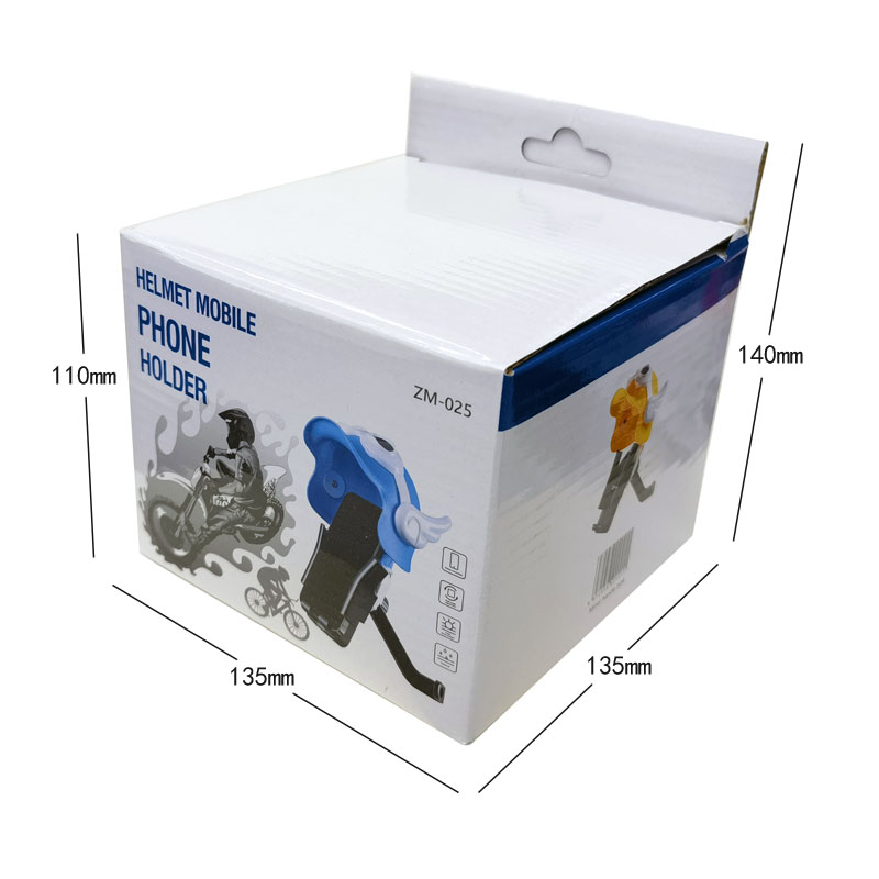 ZM-025、026小头盔手机支架电动电瓶摩托车手机架导航外卖骑手塑料自行车手机支架夹详情15
