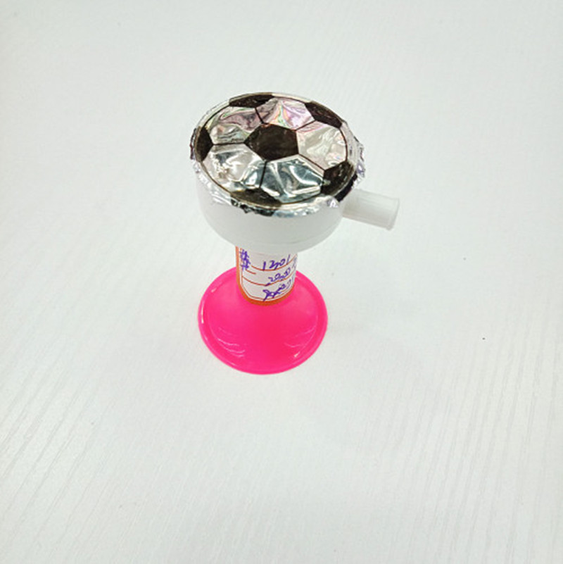 玩具批发小喇叭足球运动世界杯塑料足球哨子喇叭助威6.5CM