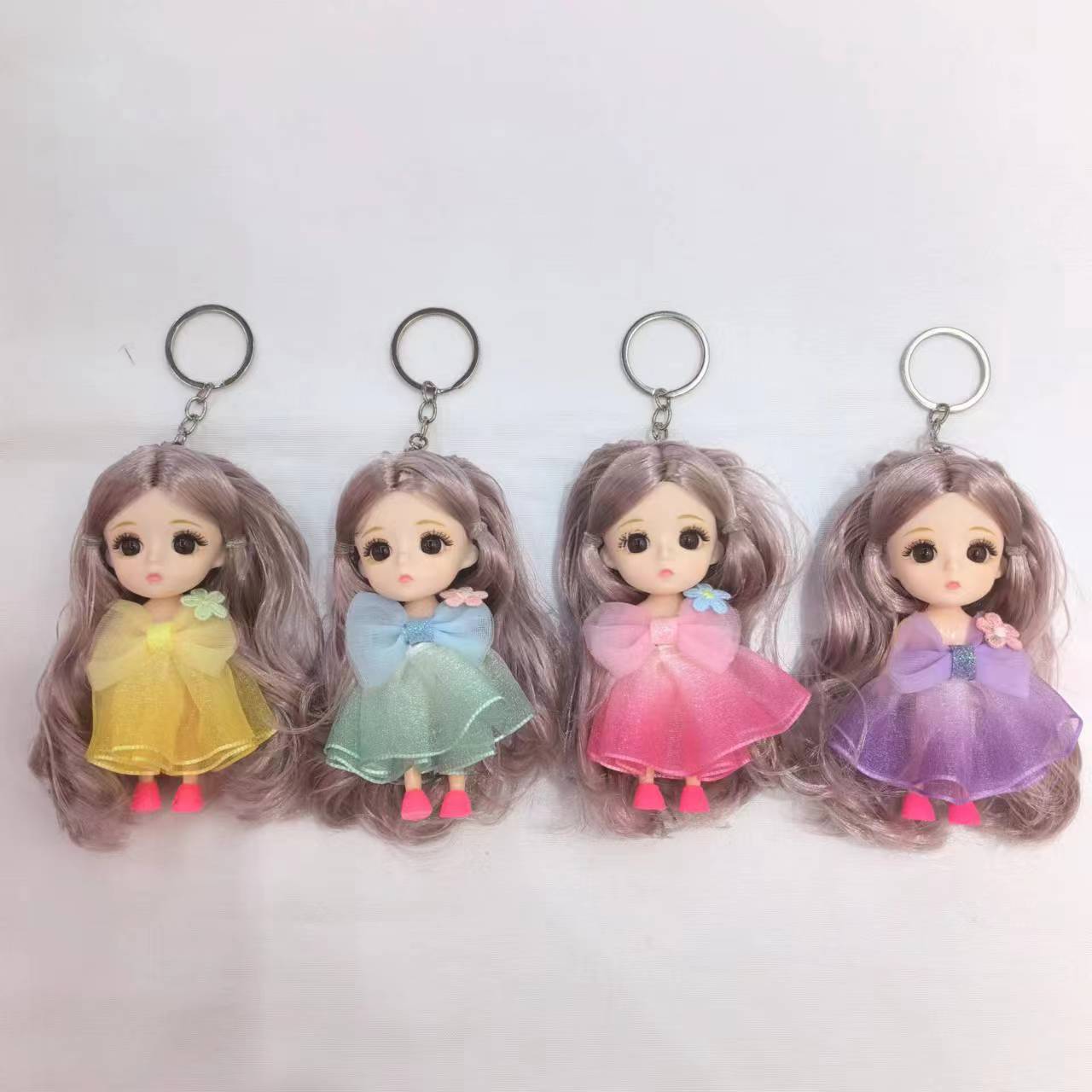精致可爱长发娃娃挂件玩偶卡通娃娃钥匙扣挂件精美可爱挂饰