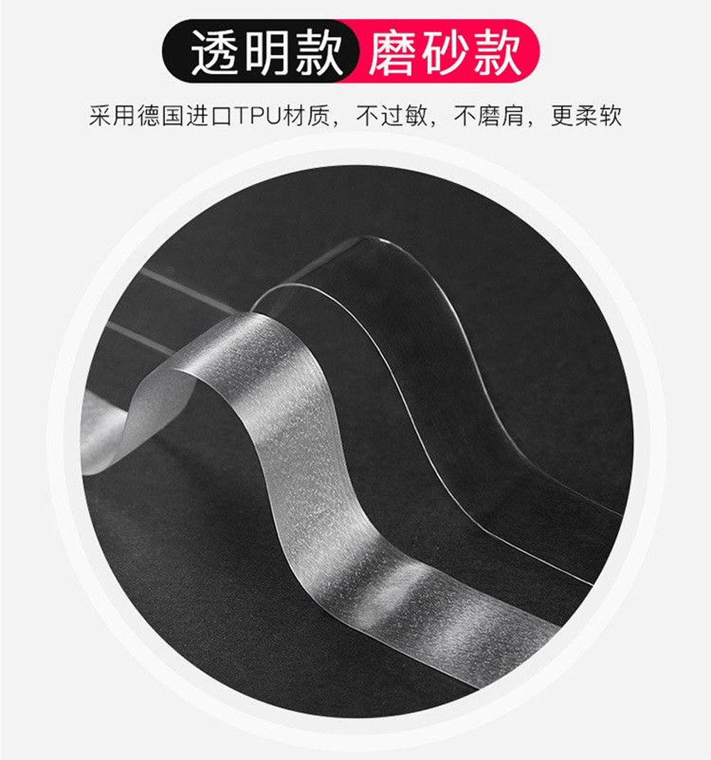 透明肩带隐形肩带文胸带磨砂透明加宽隐形带调整型内衣带防滑防走光女士内衣活动肩带成品配件辅料厂家直销详情6