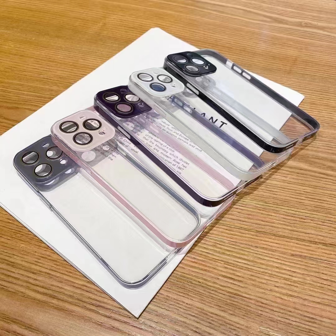 Crystal lens full acrylic phone case