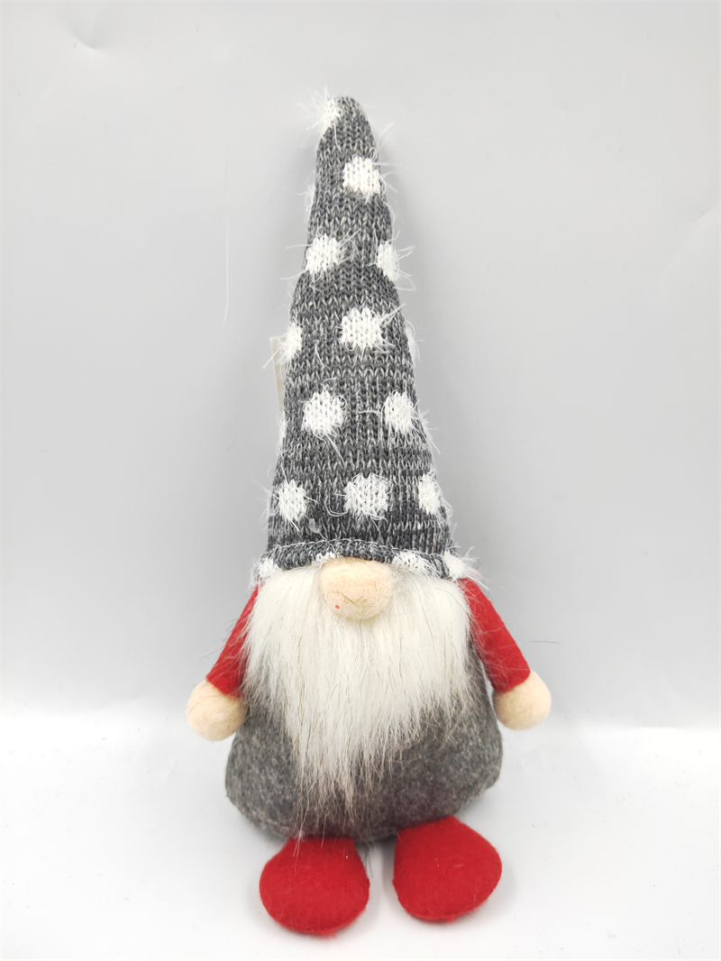 Cheung Chau Christmas Foreign Trade New Christmas Decoration Supplies No Face Doll Doll European And American Wind Old Man Wool Snowflake Window Display details Picture