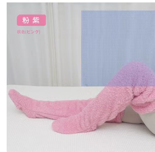 The new Japanese-style warm leg and knee pads, plush long pantyhose and couple sleep socks on Amazon's independent store are selling well on Instagram details Picture
