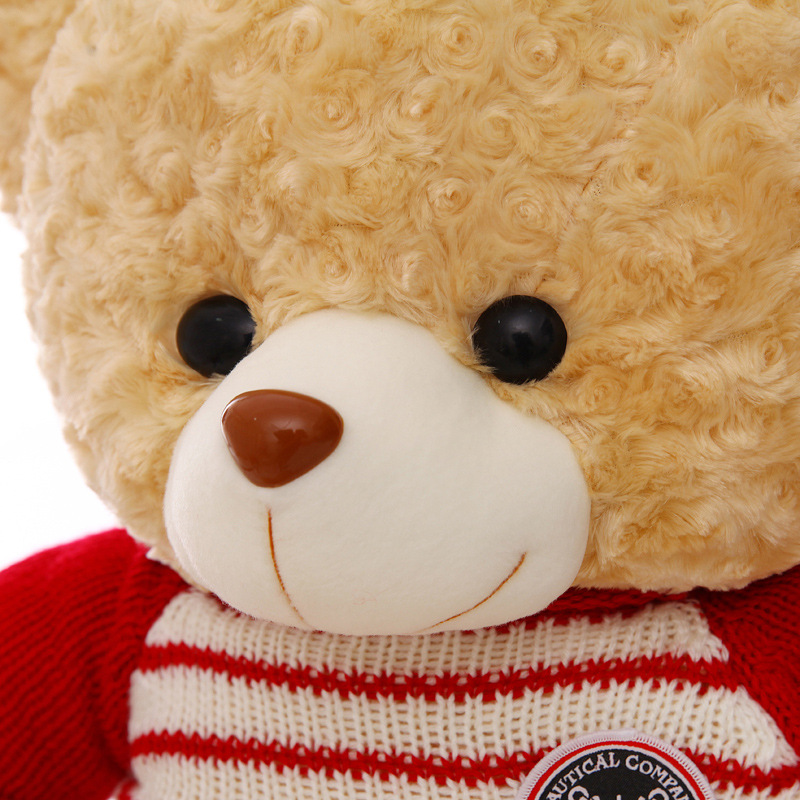 毛衣熊卡通小熊毛绒玩具呆萌穿衣小熊毛绒玩具公仔可爱动物儿童玩偶详情9
