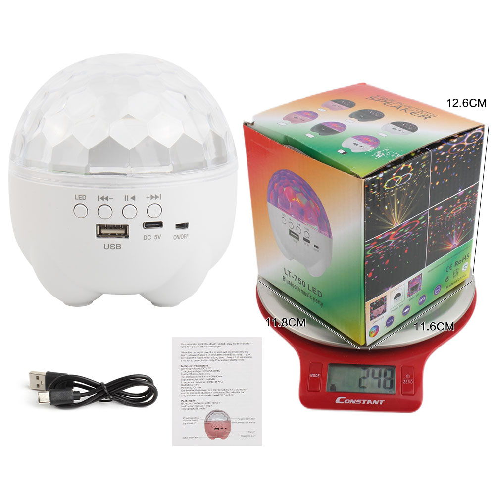 KINSACA Star Source Rechargeable Bluetooth Music Magic Ball Lamp Application Scenario