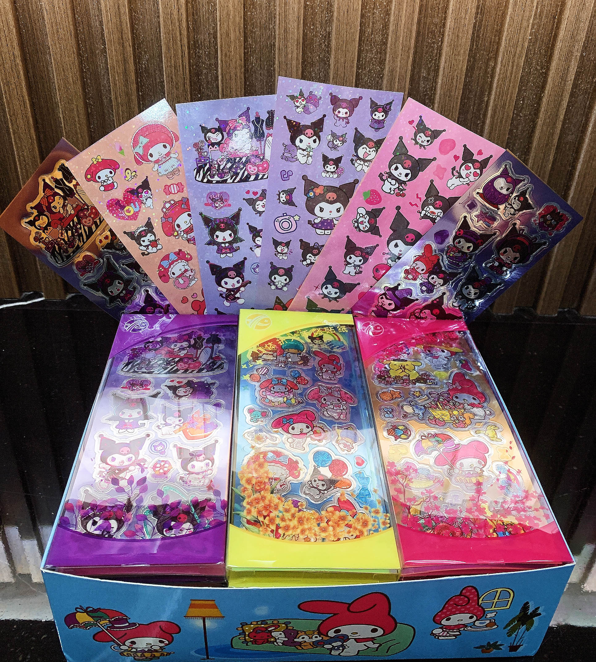 XXA镭射盒装贴纸详情4